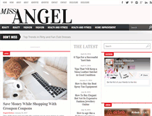 Tablet Screenshot of miss-angel.com